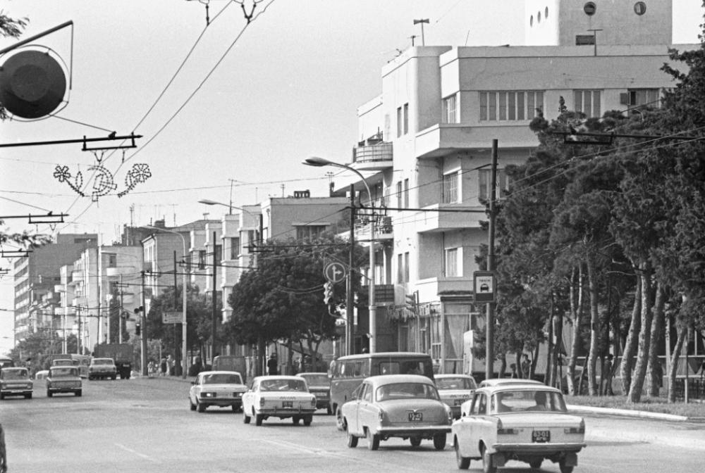 The early Soviet Superblocks in Lenin Avenue. A constructivis apartment blocks to solve house problems of working class in 1930s.