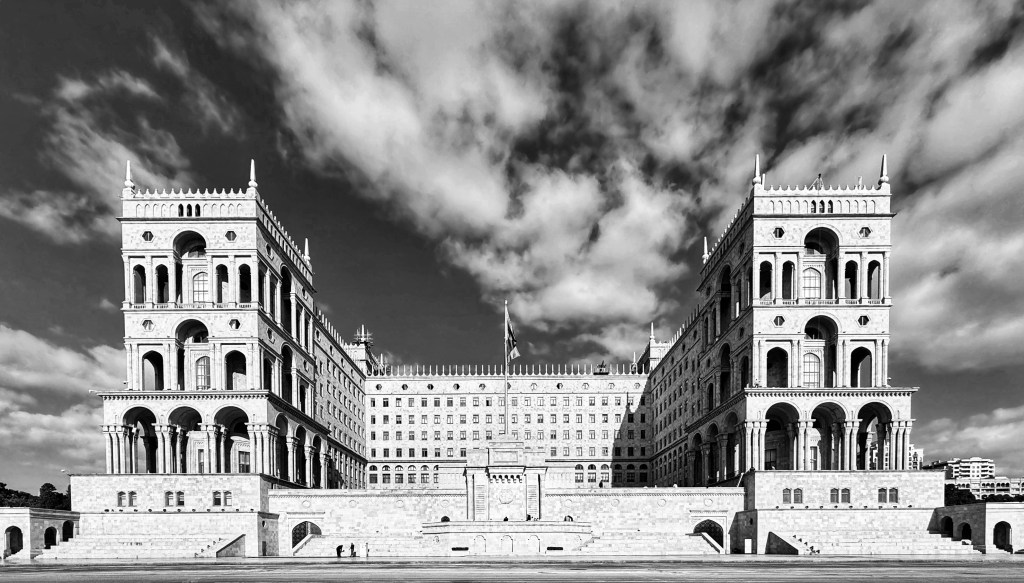 Palace of Soviets aka Government House in Baku