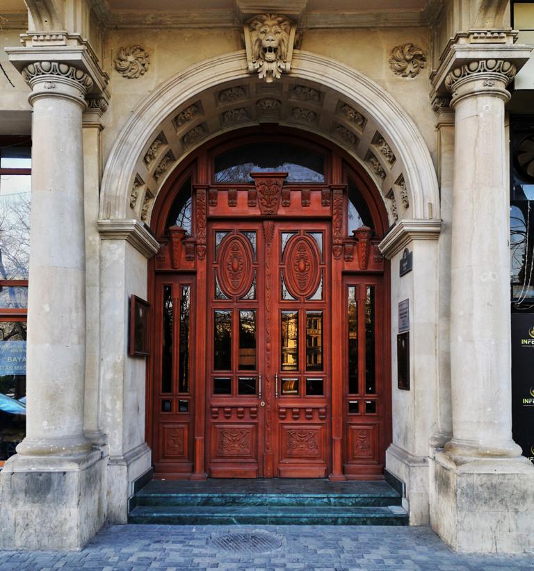 Doors of Baku and Architecture in Baku