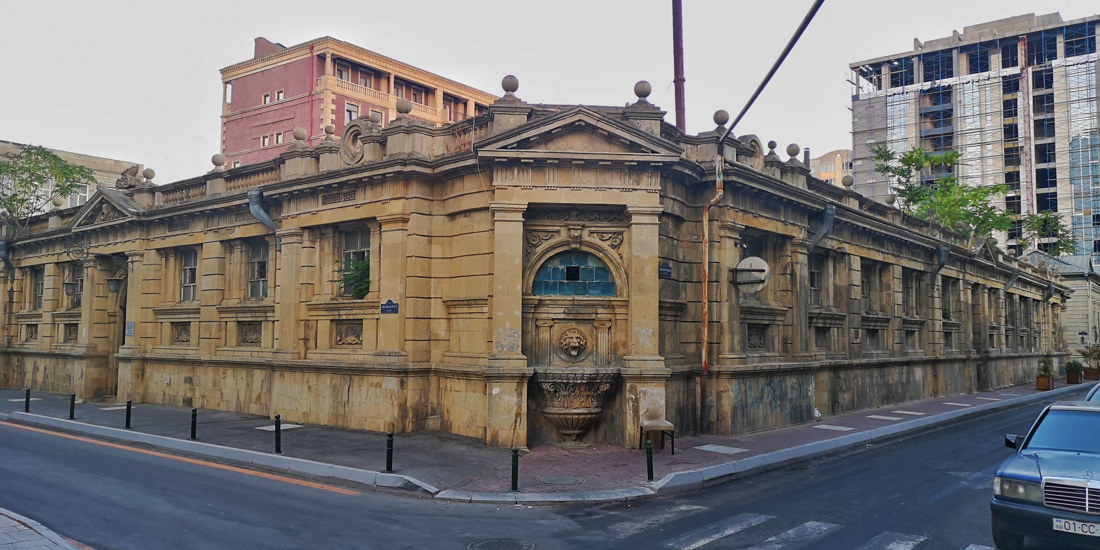 Art-Nouveau Architecture in Baku and Mascarons of Baku