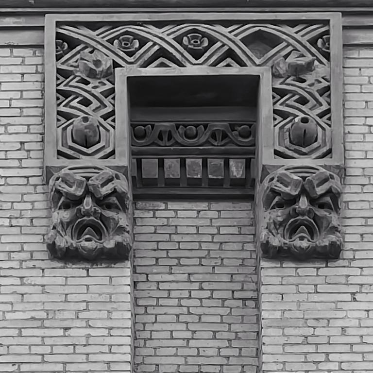 Art-Nouveau Architecture and Mascarons of Baku