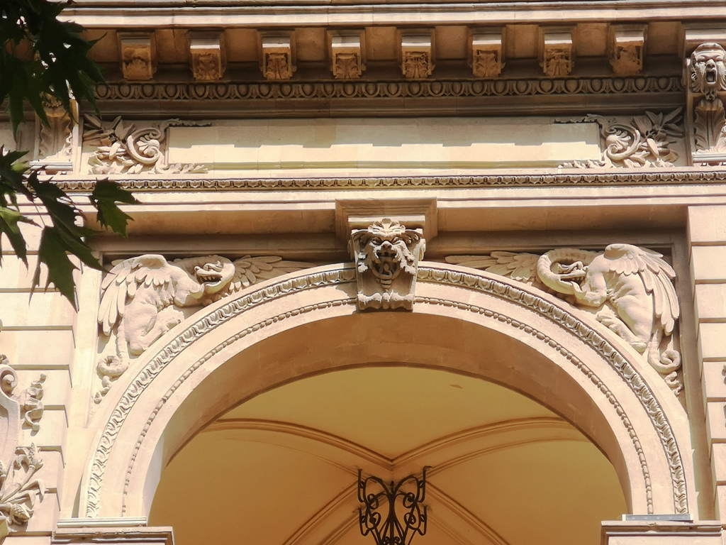 Art-Nouveau Architecture in Baku and Mascarons of Baku