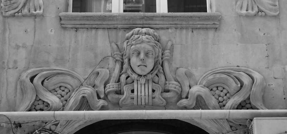 Art-Nouveau Architecture and Mascarons of Baku