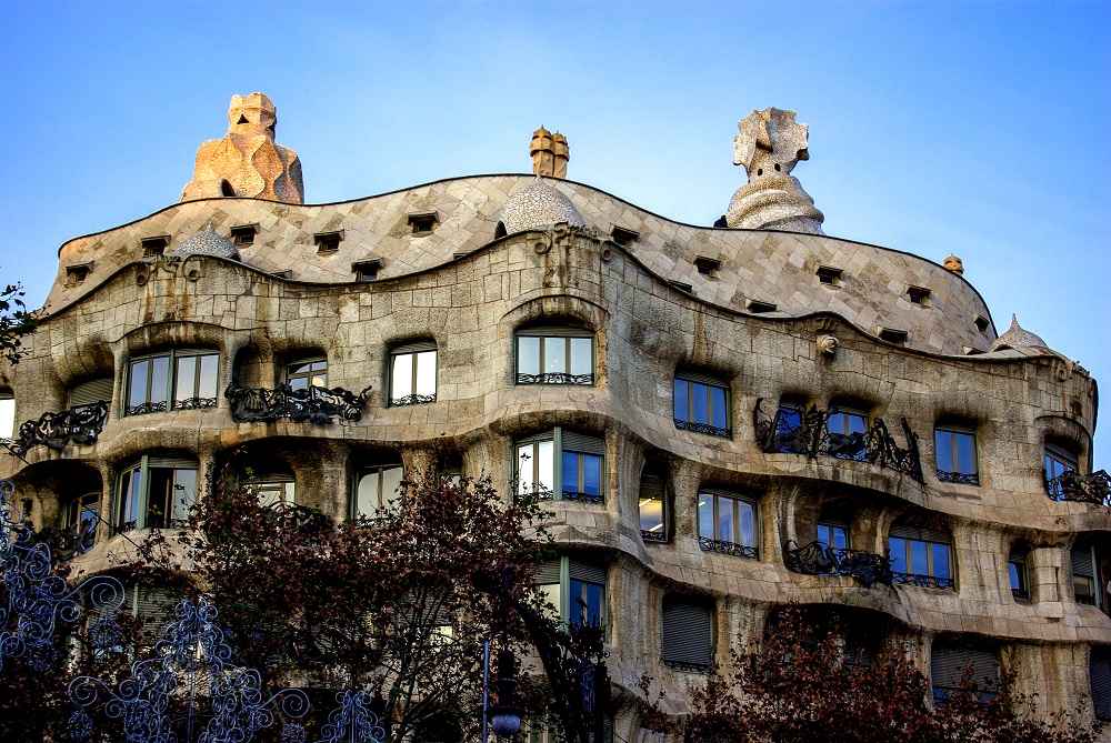 Art-Nouveau Architecture in Barcelona, Spain