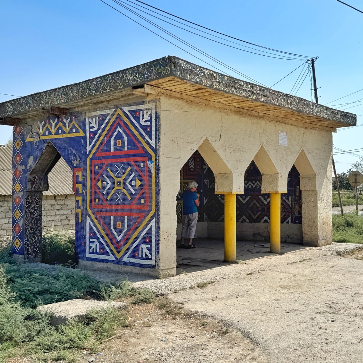 Unexpected Beauty: Soviet Bus Stops and Their Mosaics Along Azerbaijan’s&nbsp;Roads