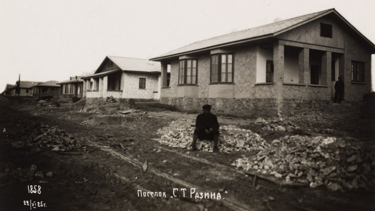 'Amerkanka' Houses of S. T. Razin Workers' Settlement in Baku