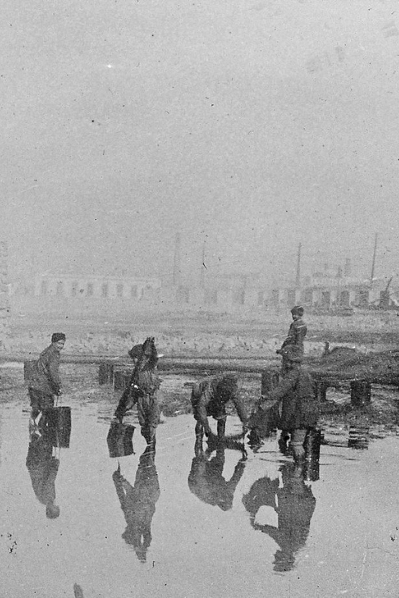 XIX century Oilmen in Baku Oil Fields